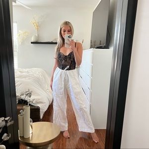 JLUXLABEL Lace Black/Nude Bodysuit. Size US Small. Fits sizes 0-4.